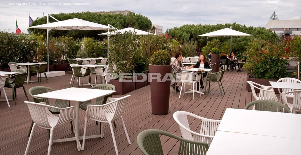 Кресло пластиковое, Pedrali Tatami, белый