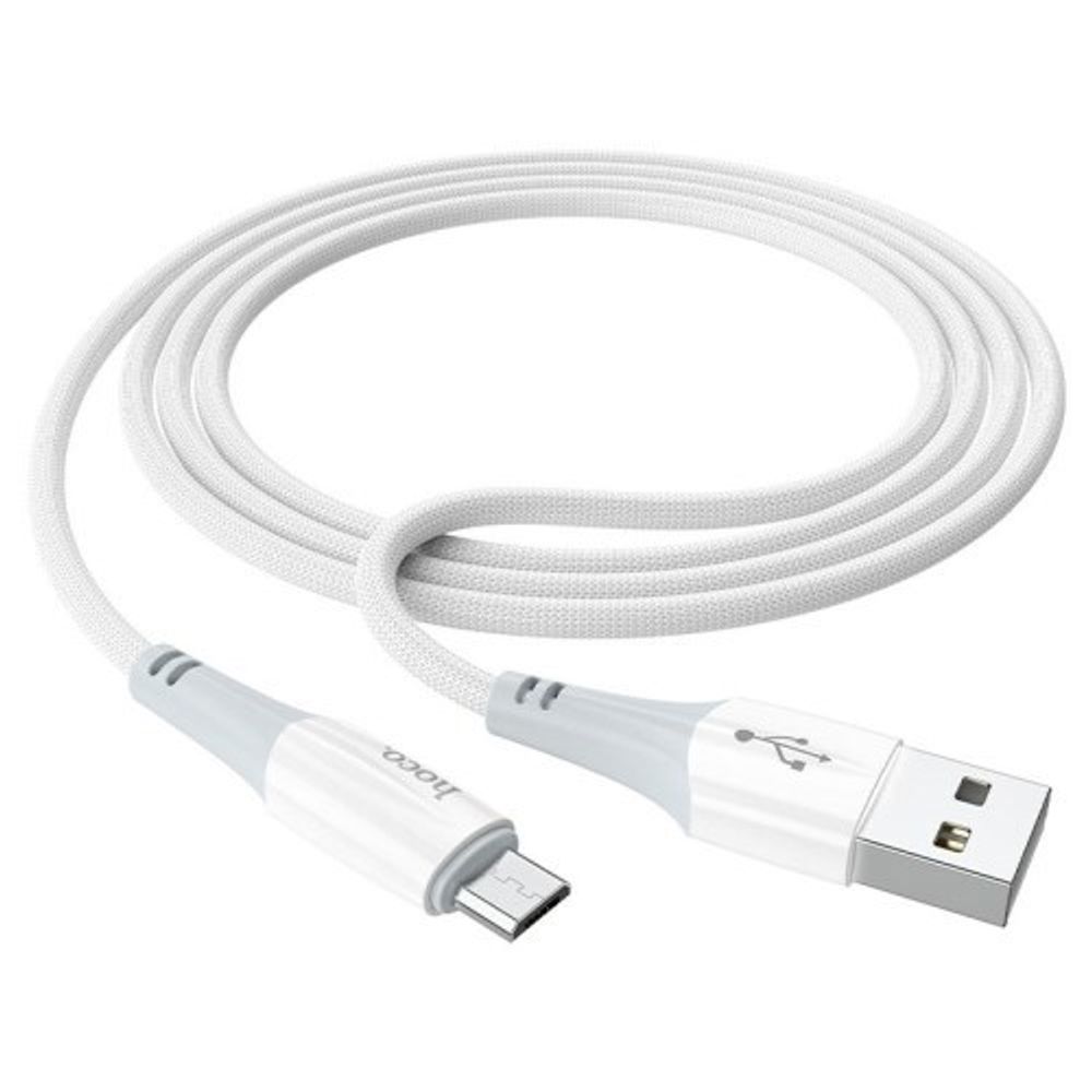 Дата-кабель универ. USB Type-C 1 м, 3А, нейлоновая оплетка (HOCO.)