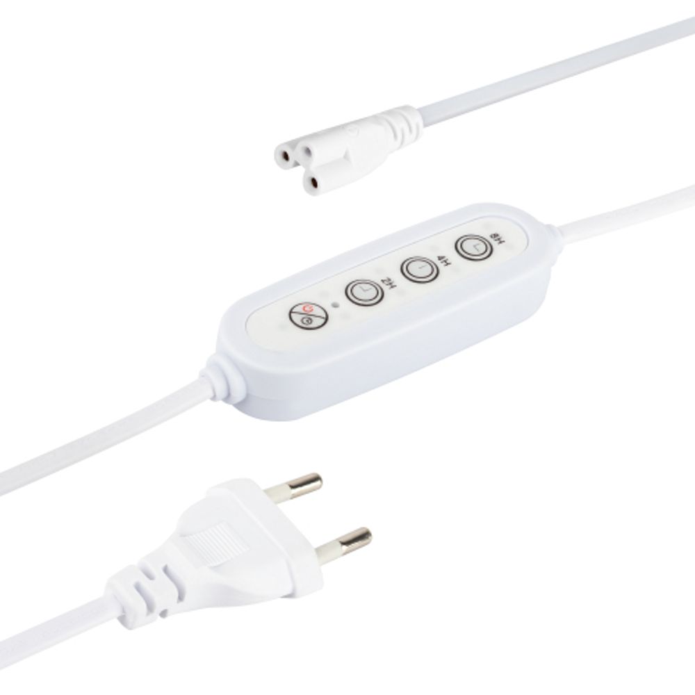 Таймер для светильника ЭРА FITO-LINETIME 3 pin (2/4/8 H) с проводом 1,5 м | Аксессуары для фито светильников