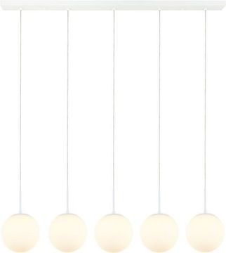 Светильник подвесной 5*Е27 2168/01/05PL белый Antell Stilfort