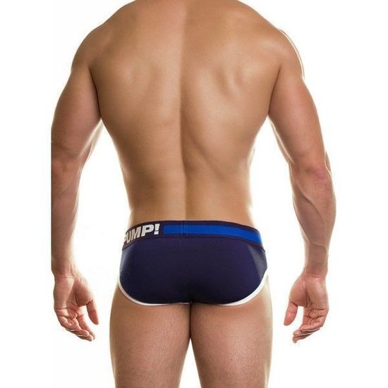 Мужские трусы брифы темно-синие Pump Dark Navy Brief H69