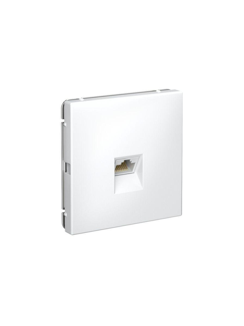Розетка компьютерная ArtGallery RJ45 кат.6A механизм бел. SE GAL000186