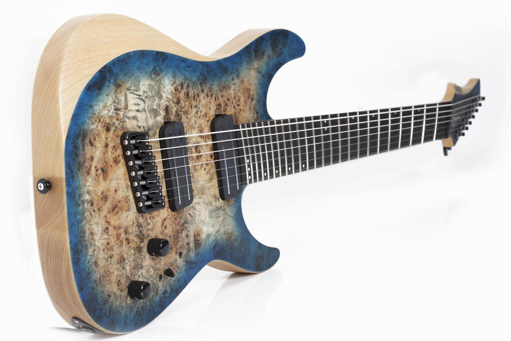 SCHECTER REAPER-7 MULTI-SCALE SATIN SKY BURST