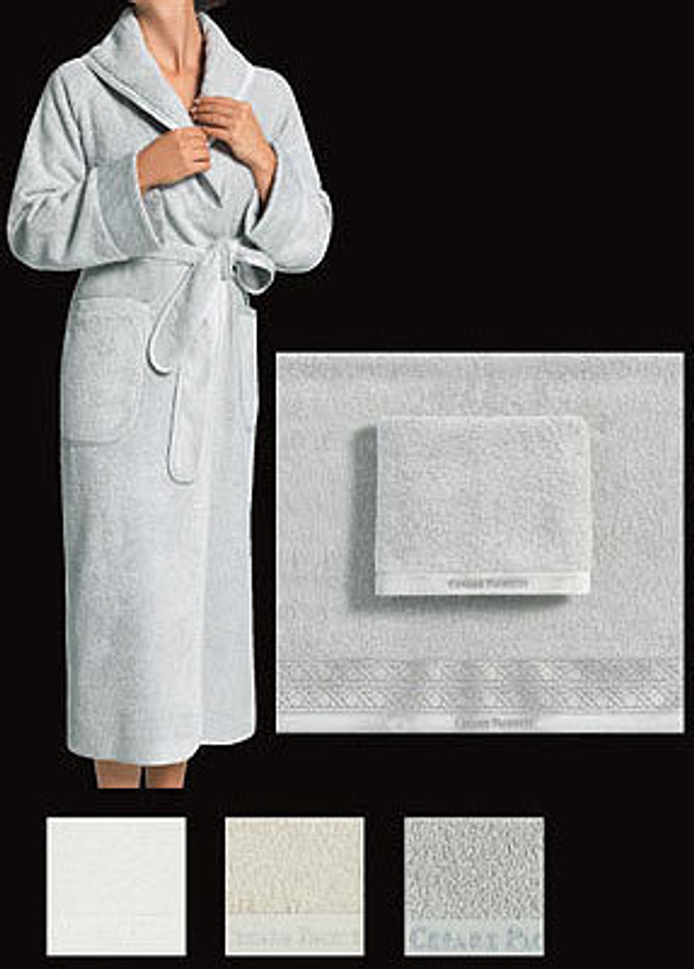 Полотенце 100х150 Cesare Paciotti Vienna слоновой кости фото