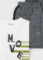 лонгслив с жилеткой и брюками