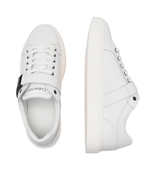 Кожаные кроссовки Calvin Klein - белый(HM0HM01381)