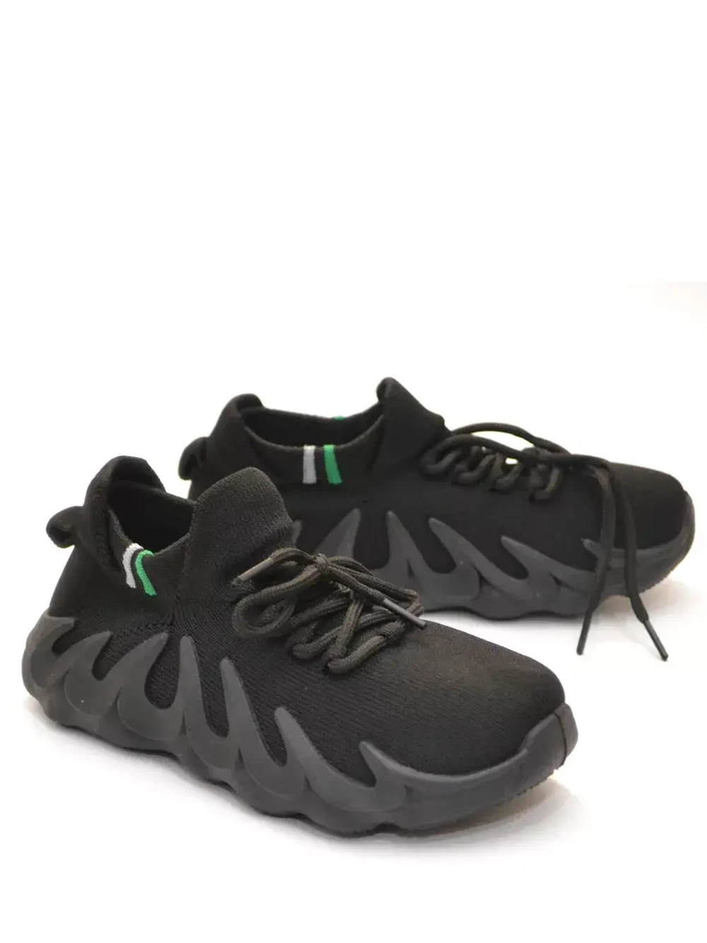 Кроссовки Изики детские - Yeezy boost- черные
