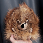 Ёжик Тофу (большой) мех лисы