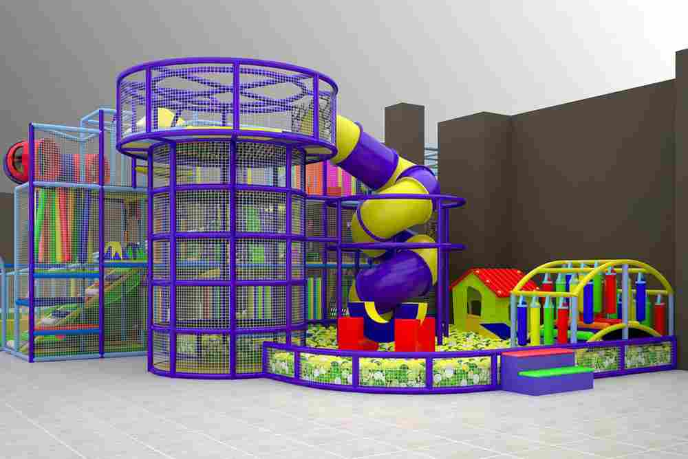 Детский игровой лабиринт  «Городок Приключений»