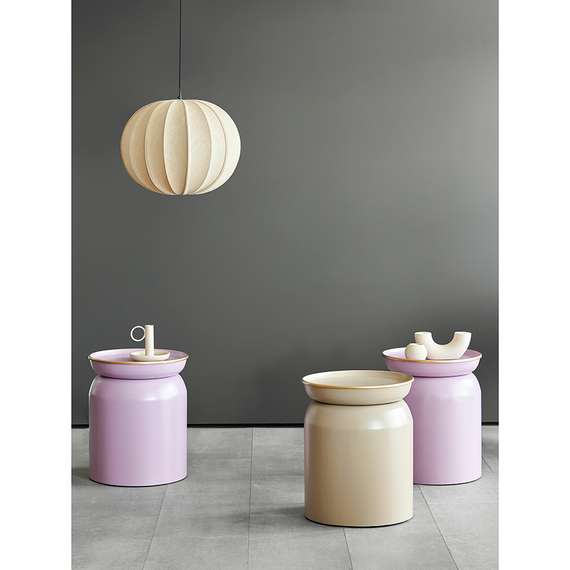 Журнальный столик Ingvild, Ø38х45 см, бежевый