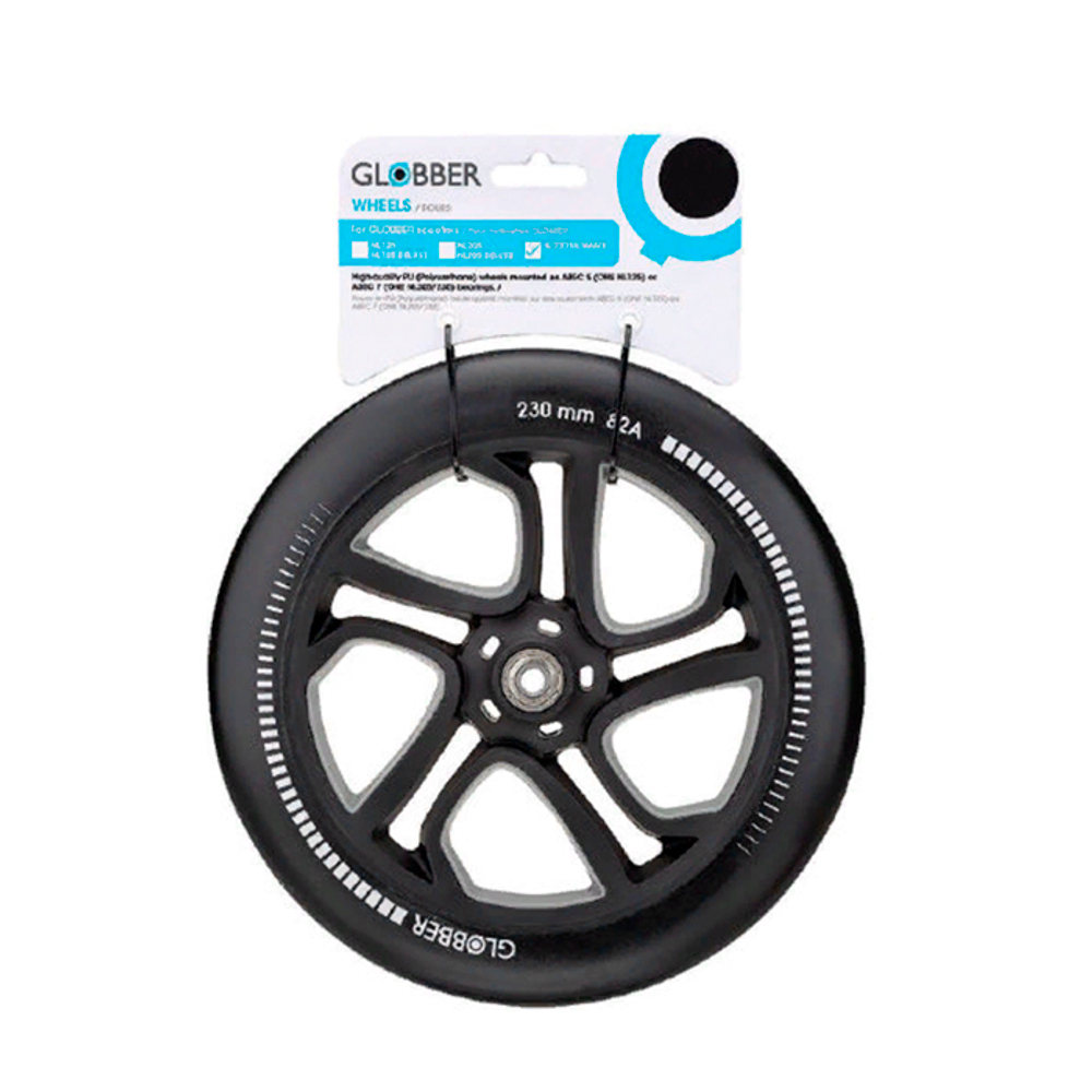 Колесо "Globber" ONE NL 230 wheel - one wheel - / Черный