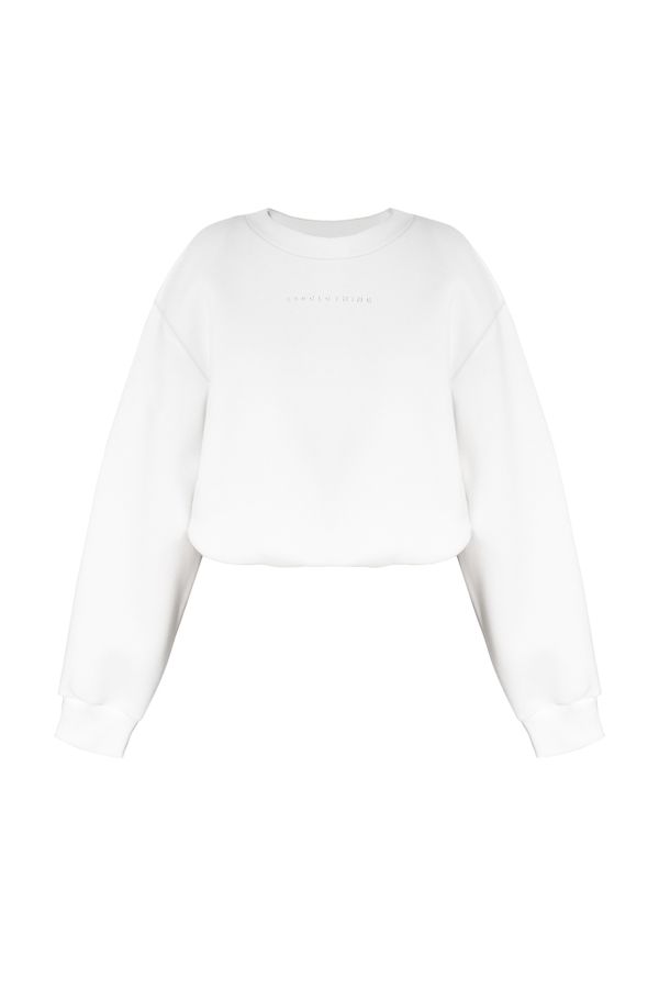 Кроп свитшот BASIC без начеса