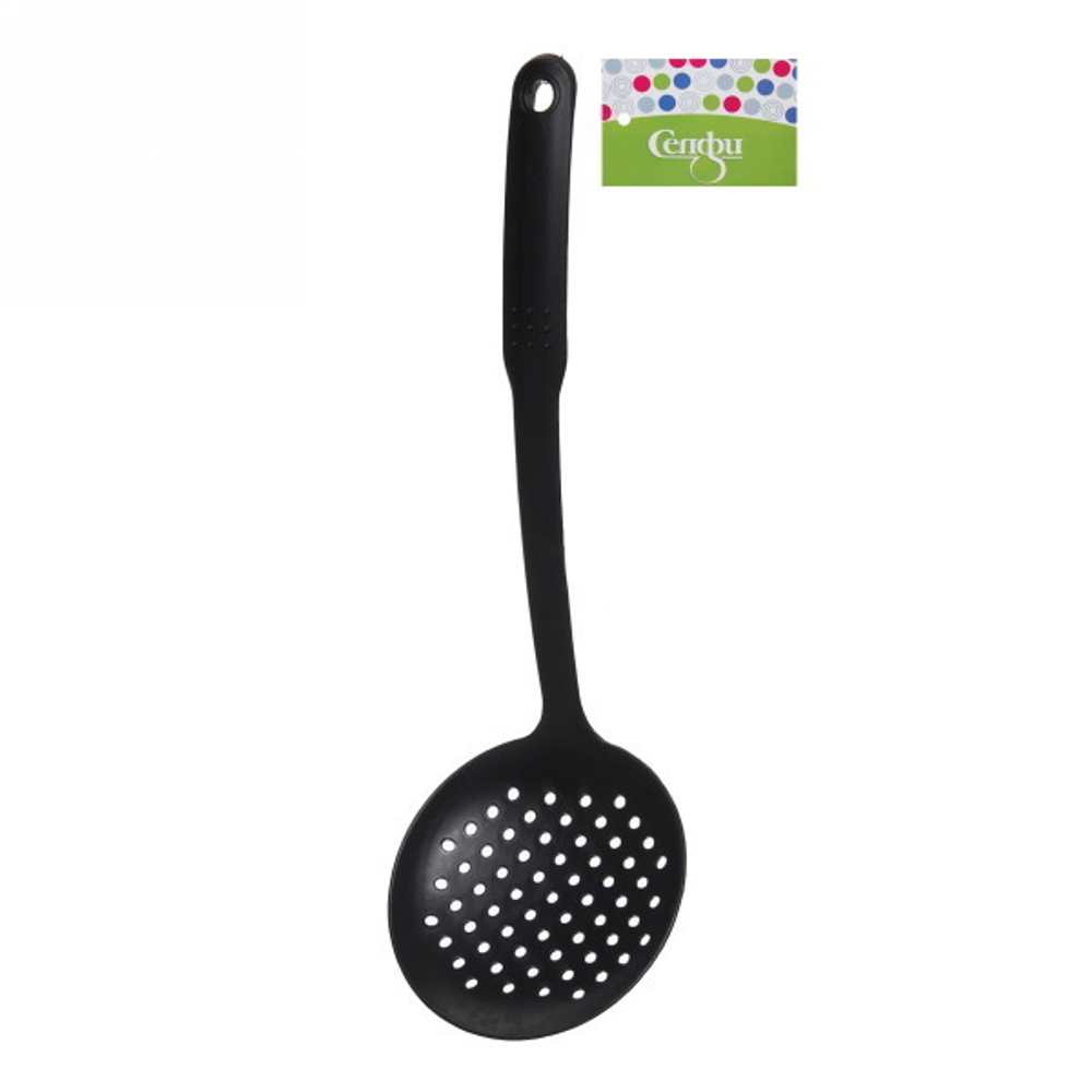 Шумовка кухонная пластиковая 32,5 см «Эконом» Селфи