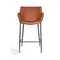 Полубарный стул Sofia, терракотовая экокожа Soft-Touch