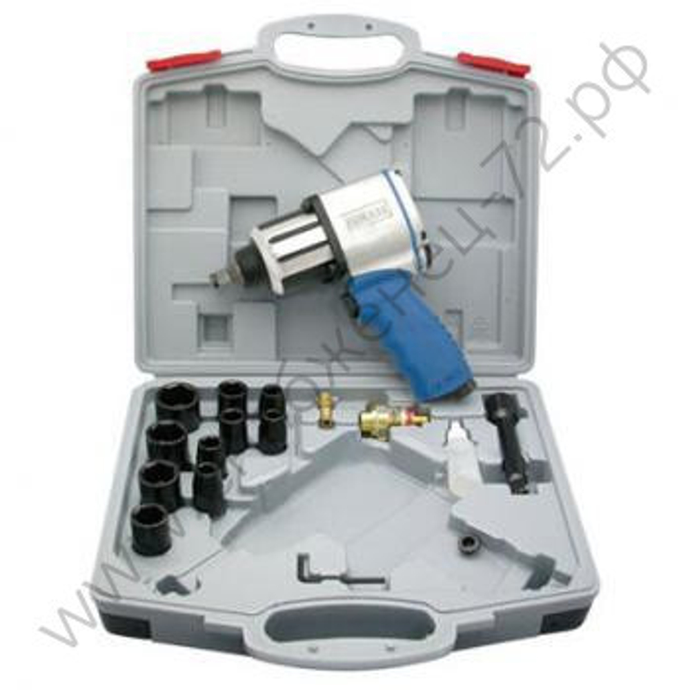 Пневмогайковёрт Sumake ST-M3007 с набором головок