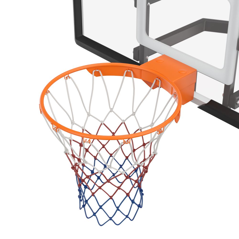 Баскетбольная стойка UNIX Line B-Stand-TG 54x32&quot; R45 H230-305 см