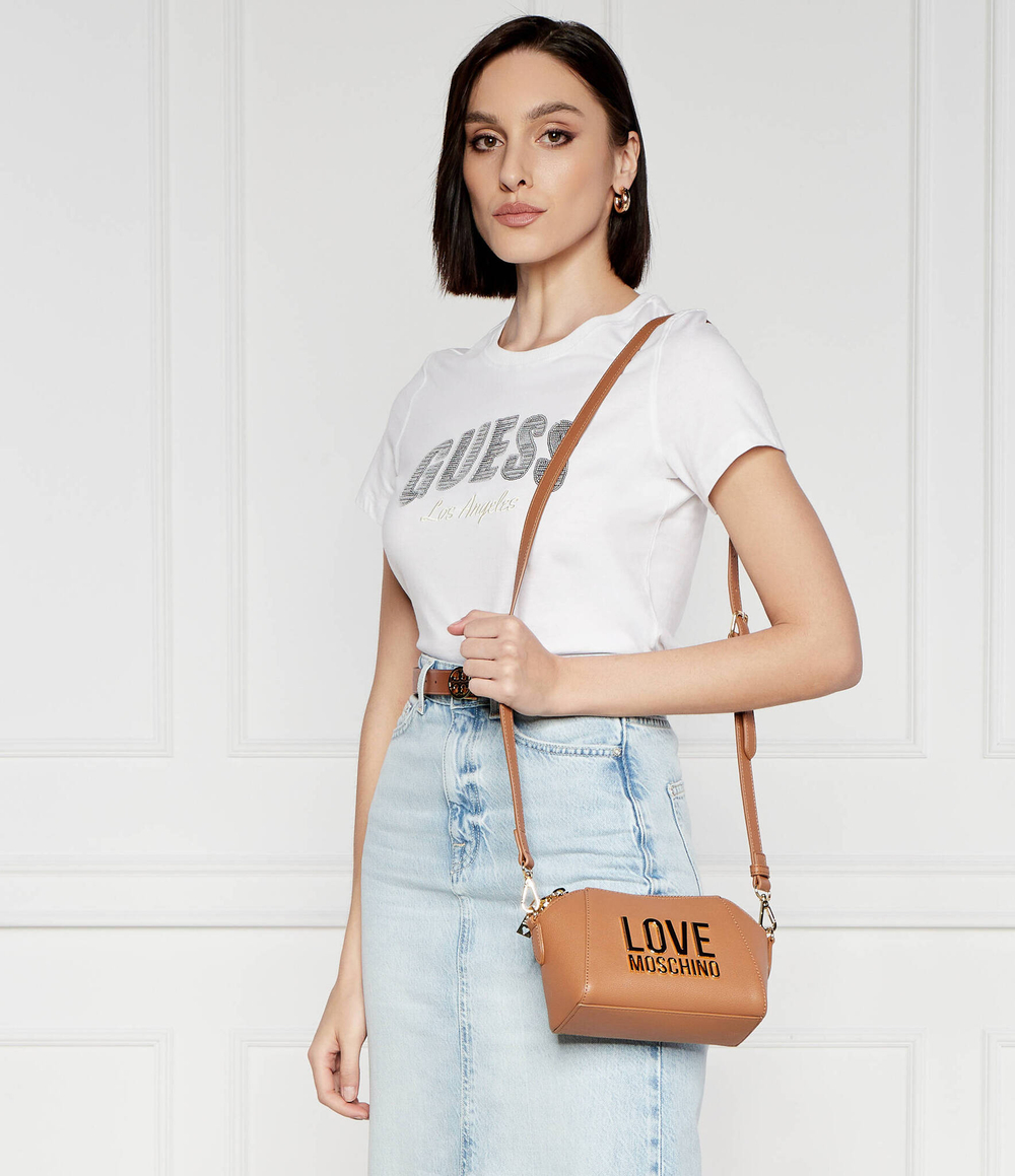 Сумка-мессенджер Love Moschino - коричневый(JC4023PP1HLI0)