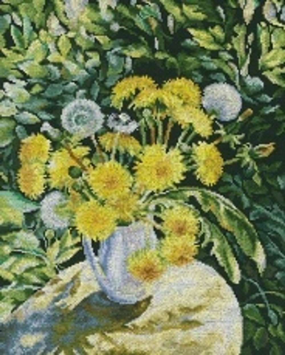 "Солнце в кувшине"-M481  вышивка