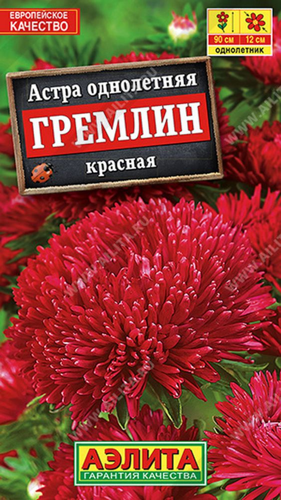 Астра &quot;G. Гремлин красная&quot; 0.2г., Россия.