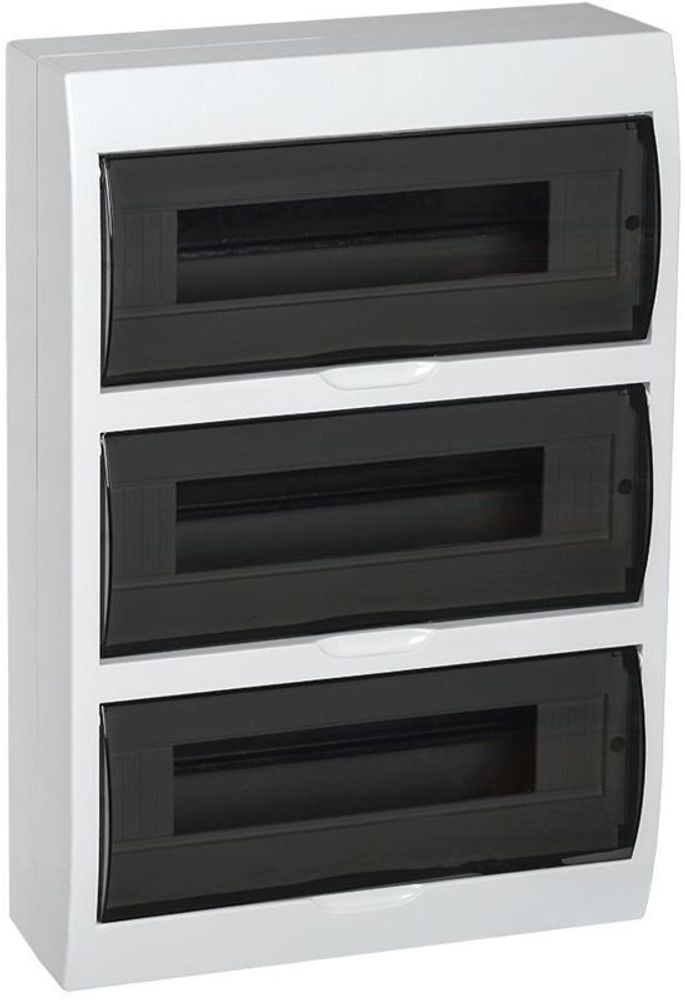 Корпус навесной ЩРН-Пк-45 Krepta 3 IP41 пластик. бел. IEK MKP12-N-04-45-41