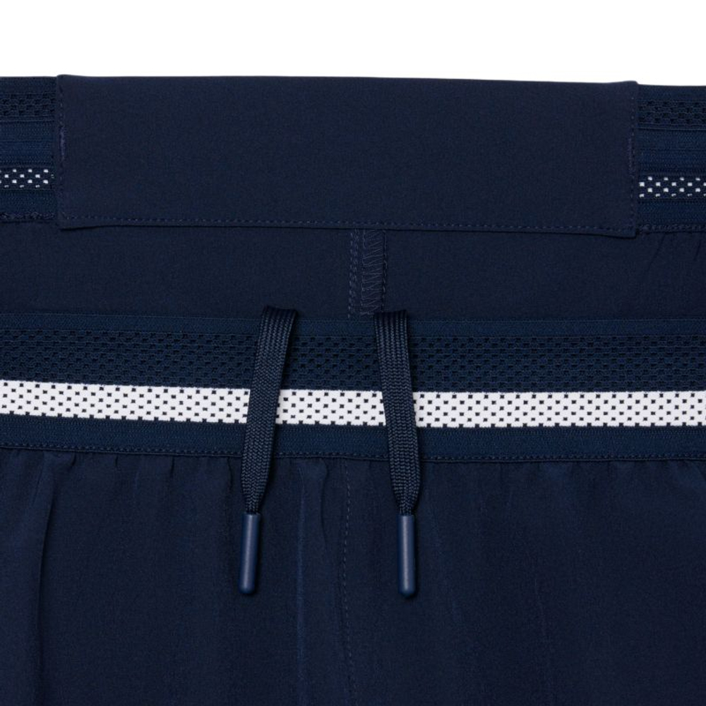 Мужские теннисные шорты Lacoste Tennis X Novak Djokovic - navy blue/white