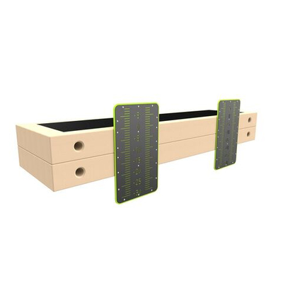 W Скамья с резиновым ковриком и шкалой ZAVODSPORTA