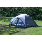 Палатка 4-мест, 210+120х240х130 см, 2 сл, 1 комн, 1 тамб, мос сет, 2 окна, Green Days, GJH057