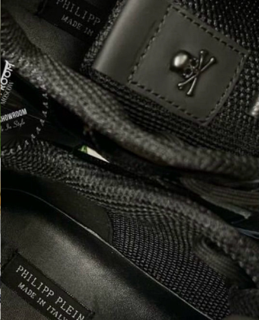 Кроссовки Philipp Plein Hurricane Mix Materials