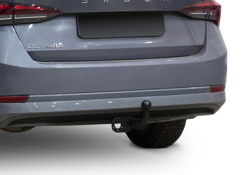Фаркоп с элект. Smart, для Skoda Octavia A7, A8 2013-2020 2020-н.в., шар A, 2000/75 кг, F.5113.001, Berg (паспорт, сертификат)