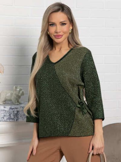 Блуза Найви (оливковая) Б15077-18М LT Collection