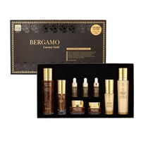 Набор средств с золотом для интенсивного восстановления кожи Bergamo Luxury Gold Skin Care Set