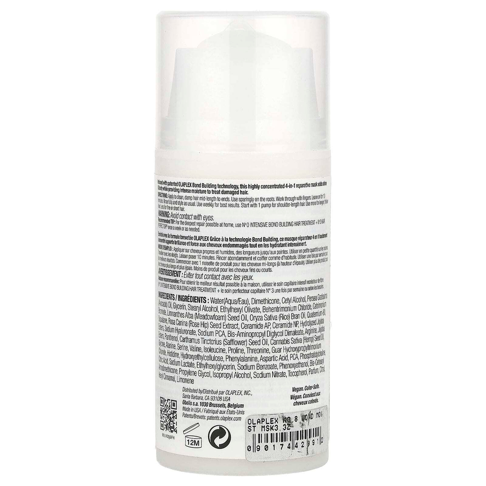 Olaplex, № 8 Bond Intense Moisture Mask, 100 мл (3,3 жидк. унц.)
