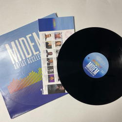 Винтажная виниловая пластинка LP Сборник Midem Artist Accelerator 2018 (France 2018)