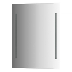 Зеркало Evoform с 2-мя встроенными LED-светильниками10,5 W 60x75 см, ИК-выключатель