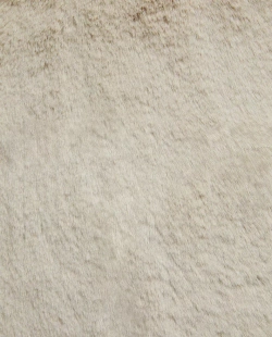 ZARA HOME МЕХОВОЙ ЧЕХОЛ НА ПОДУШКУ, БЕЖЕВЫЙ