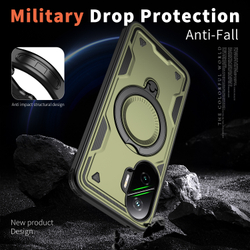 Чехол Magneto Case с кольцом для Poco F7 5G