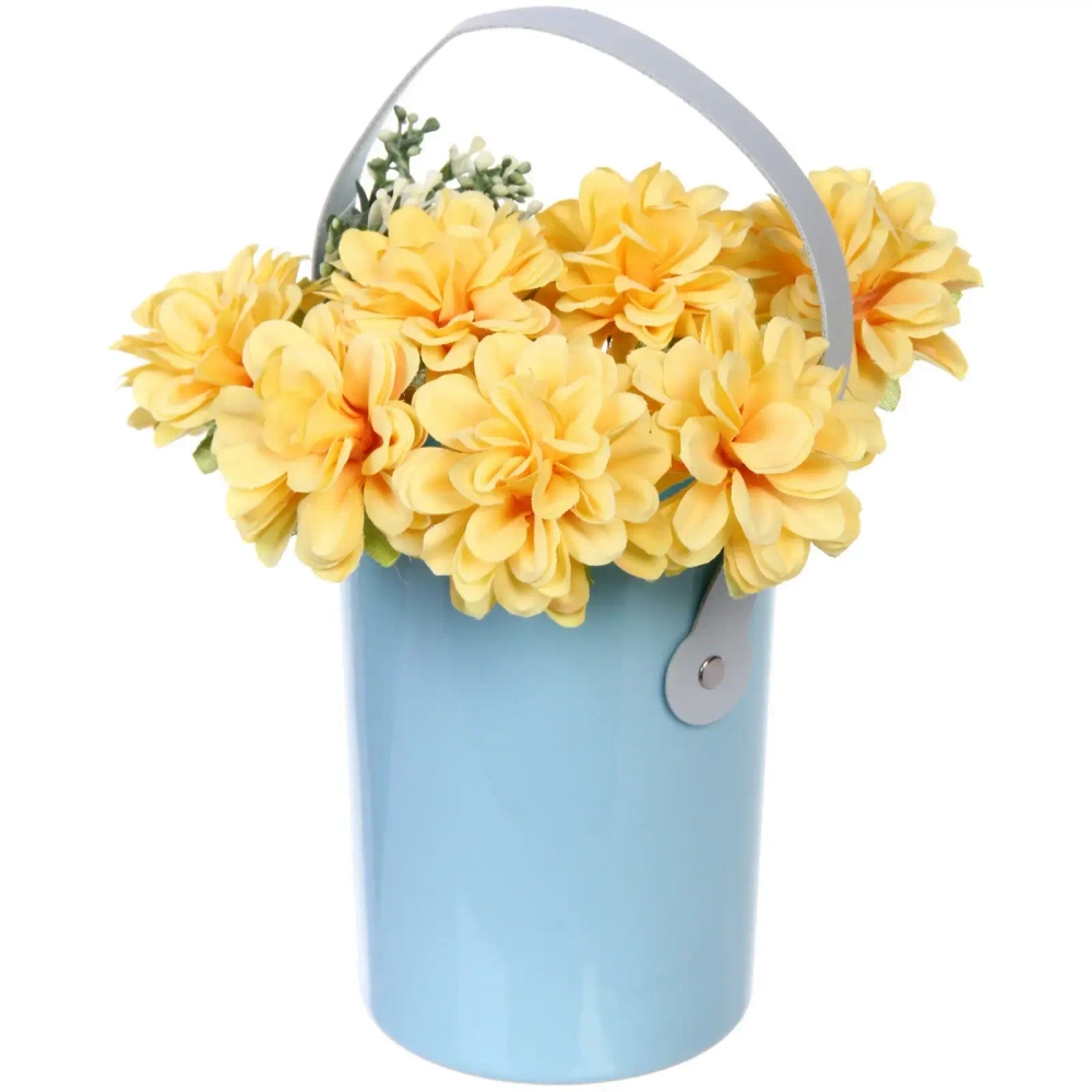 Коробка для цветов и подарков «Нежность» 11*14 см, голубой