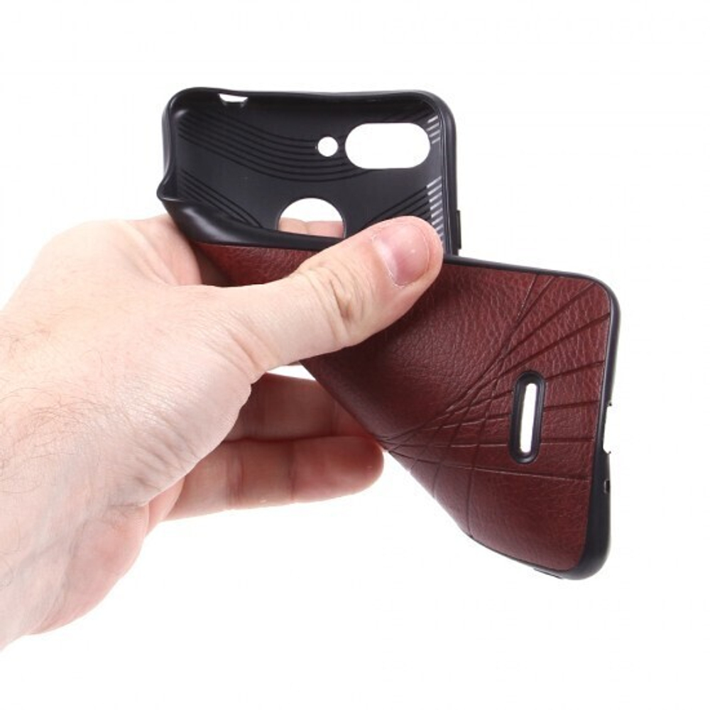 Чехол ТПУ под кожу для Xiaomi Redmi 6, 011178 Синий