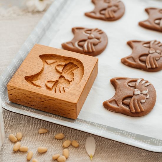 Пряничная форма Котик Тишка