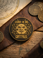 Шеврон Варгградъ "Солнце за нас-2" хаки круглый ПВХ