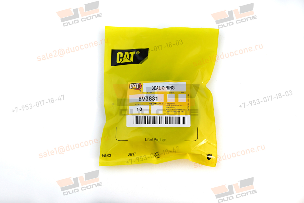 Кольцо O-ring круглого сечения Seal O Ring 6V3831 CAT