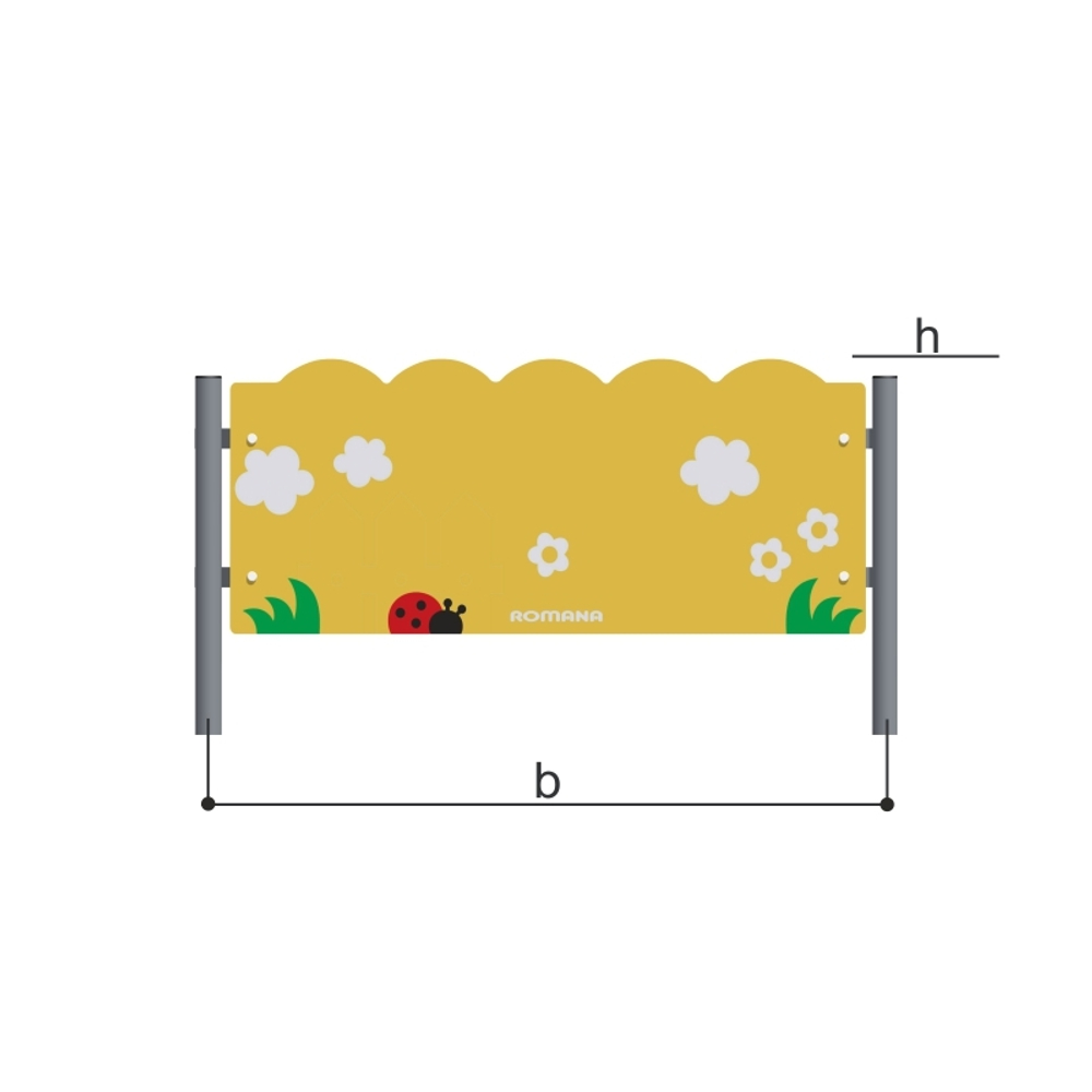 Ограждение Romana 303.07.00-01