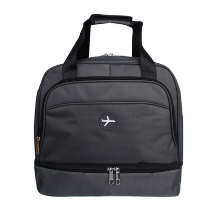 Сумка дорожная с отделением для обуви тм ЮL, полиэстер, 40х33х20см, 2-3 цвета