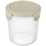 Контейнер для продуктов 1,15л «Smart lock» круглый светло-серый 431160830