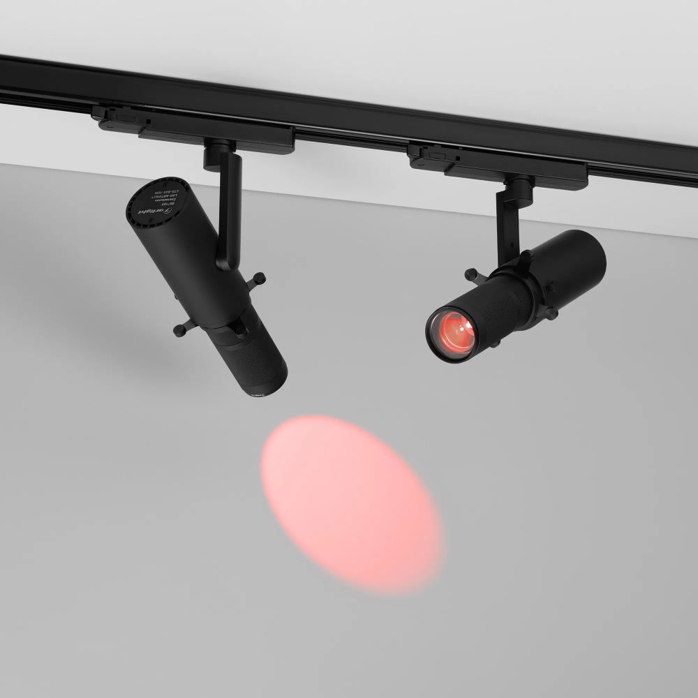 Светофильтр LGD-ARTIFACT-COLORFUL-FRAME-R55 (BK-RD) (Arlight, Металл) 057134