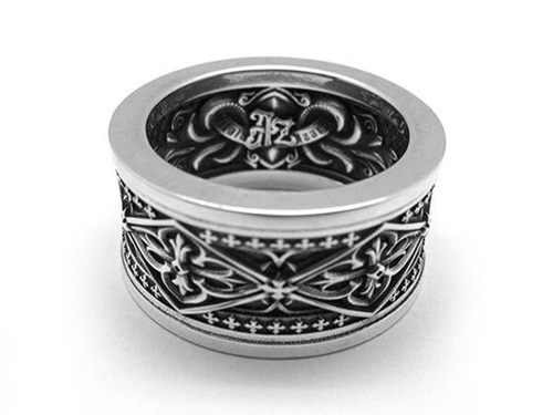 Кольцо из серебра Tattoo-1 AZR-11