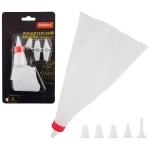 Мешок кондитерский с 6 насадками, ORNAMENTO, Mallony