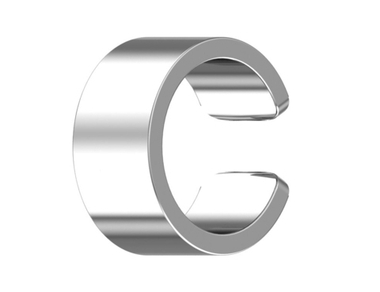 Кафф из серебра 5 мм