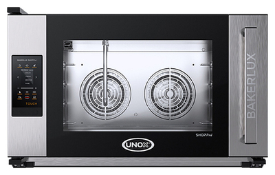 Печь конвекционная UNOX XEFT-04EU-ETRV без сливного отверстия