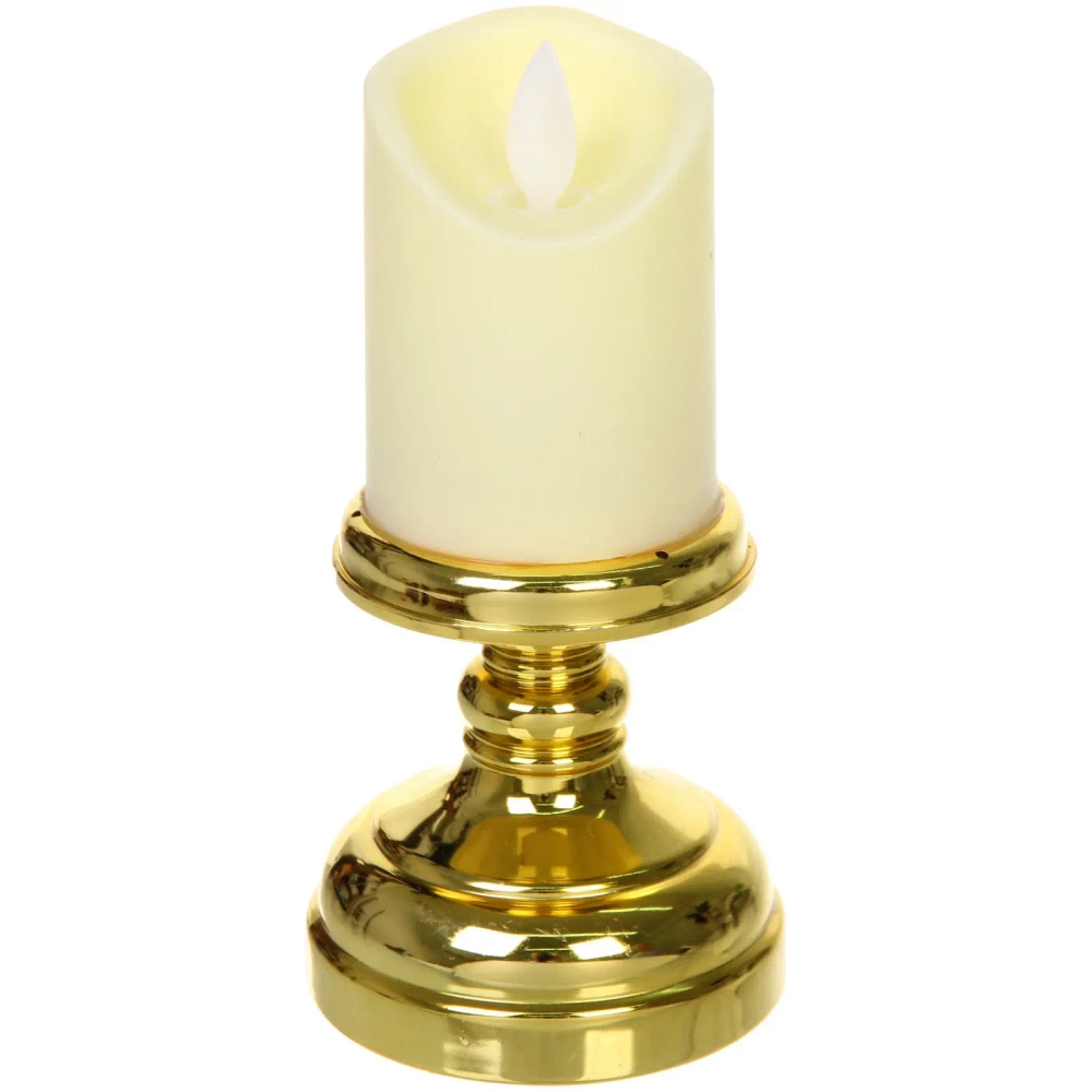 Сувенир с подсветкой «Свеча - Шик» 7,5*15 см (работает от батареек 3 ААА)